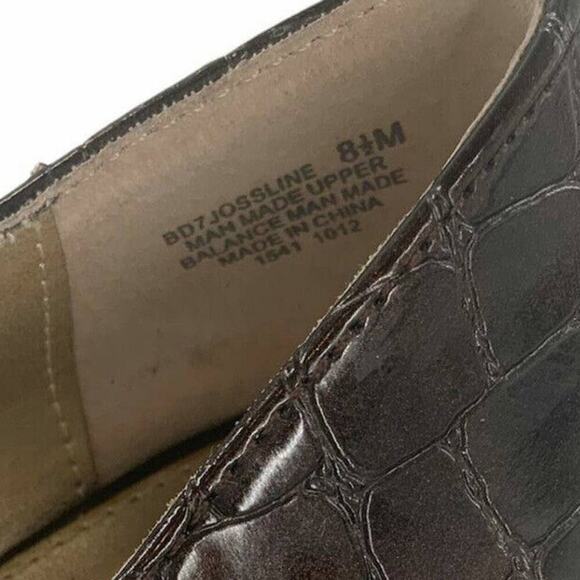 Bandolino Jossline Shoes Womens Size 8.5M Brown Printed Pointed Toe Pump Heels - Picture 7 of 7